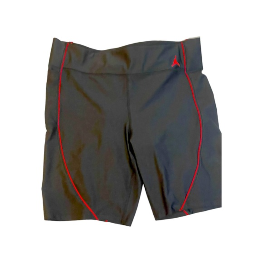 Nike Air Jordan Dri-fit / Tight Fit short running pants black / red accents NWOT